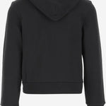 FELPA IN COTONE CON LOGO 8G00023 89AZU998 MONCLER 