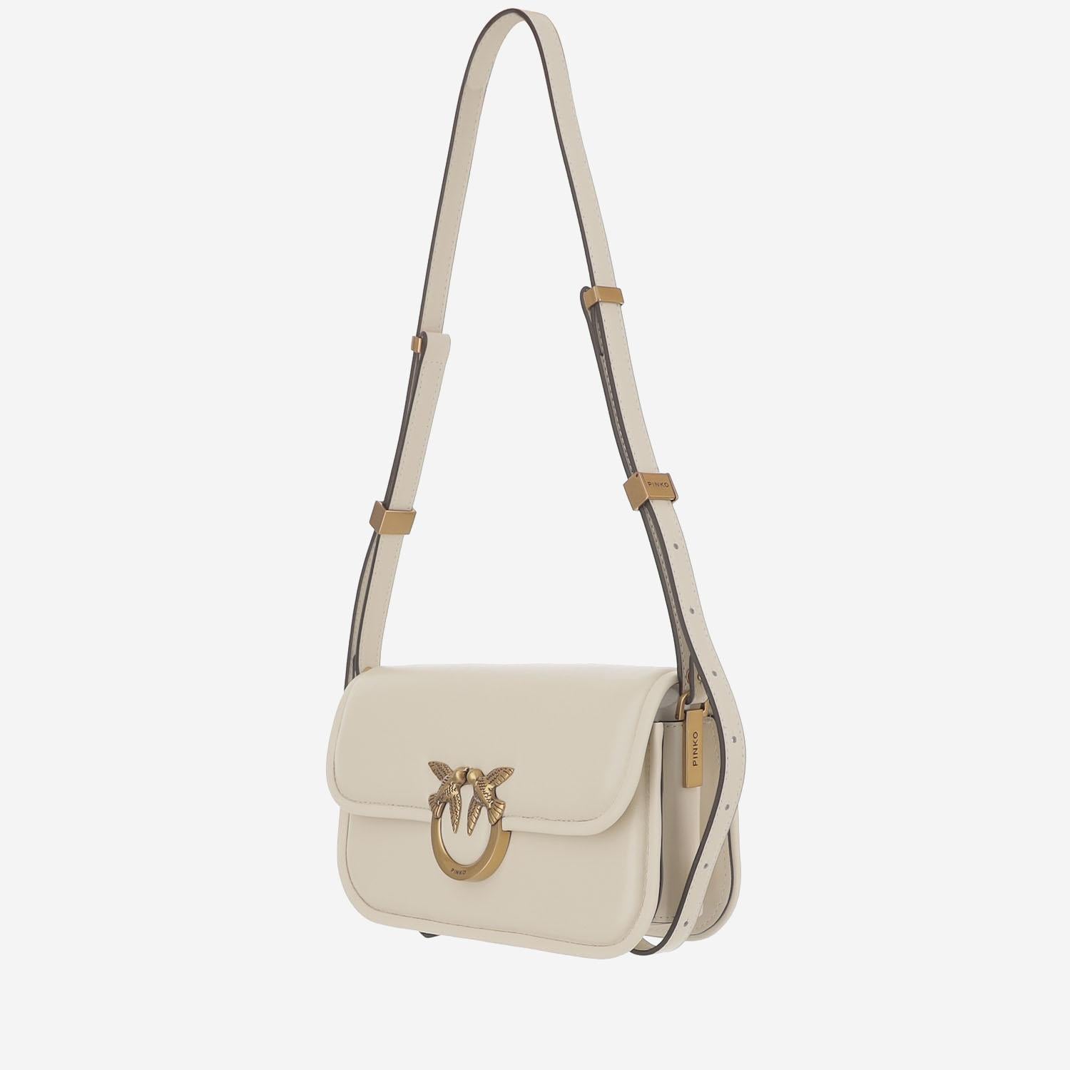BORSA A TRACOLLA LOVE BAG BOX IN NAPPA 105083 A26LZ14Q PINKO 