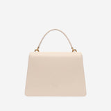 BORSA A MANO  IN PELLE CON LOGO 100066 A0F1C50Q PINKO 