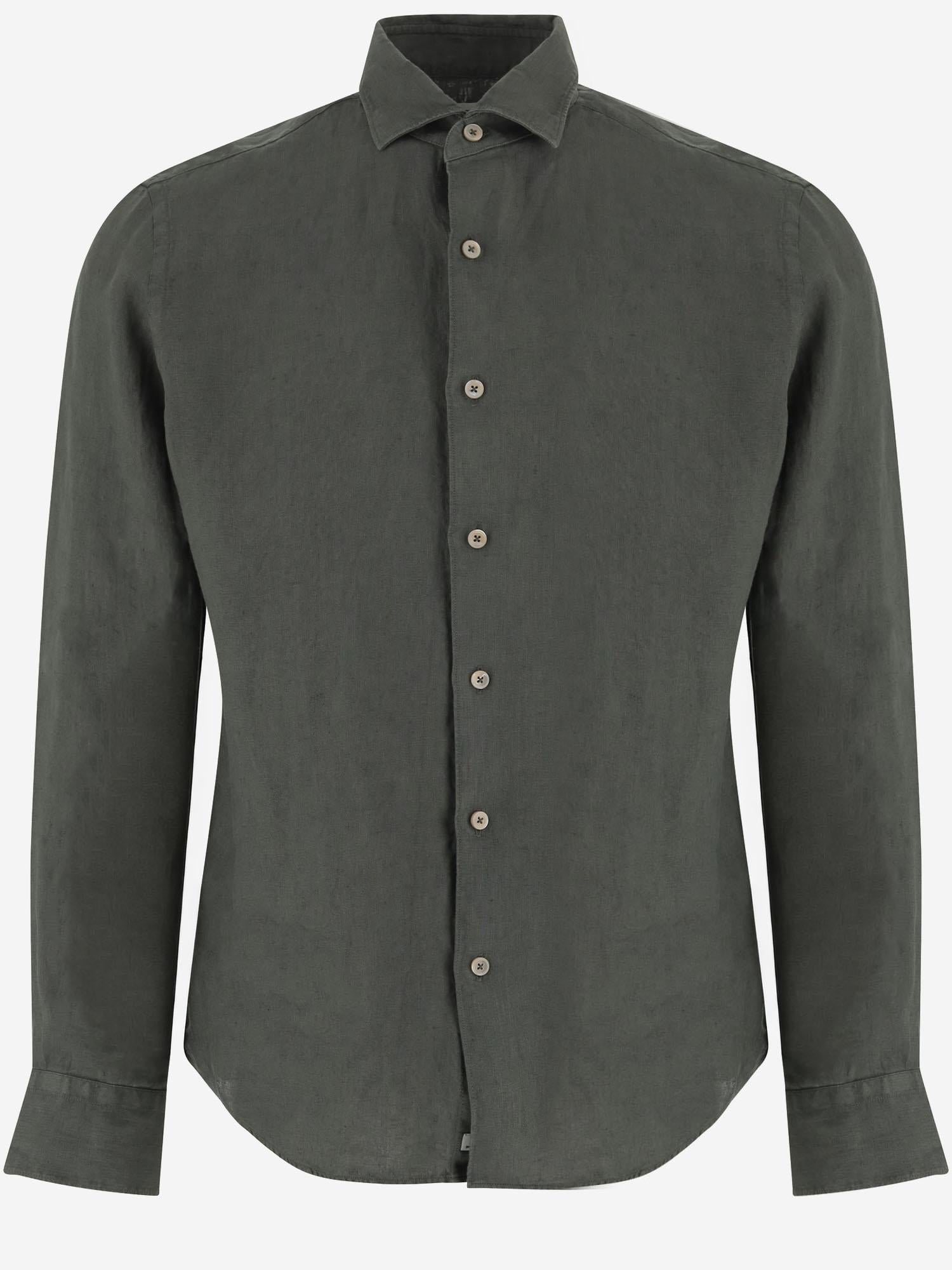 CAMICIA IN LINO REGENT7 76T4720 GHERARDI 