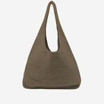 BORSA A SPALLA IN LANA E ALPACA AW25A1728Y195 TOBACCO LAUREN MANOOGIAN 