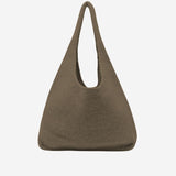 BORSA A SPALLA IN LANA E ALPACA AW25A1728Y195 TOBACCO LAUREN MANOOGIAN 