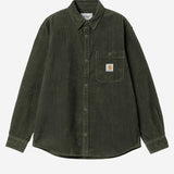 CAMICIA A COSTE IN COTONE CON LOGO I035837 2ZXXX CARHARTT WIP 