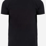 T-SHIRT STAMPA NATALE TSHIRTNATALE BLACK BINI SILVIA 