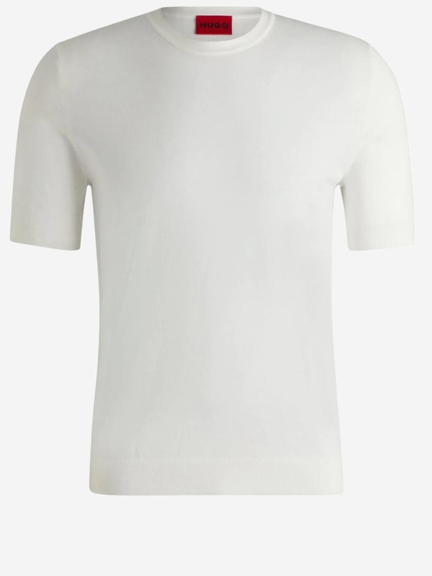 MAGLIA IN MISTO VISCOSA 50536693 102 HUGO BOSS 