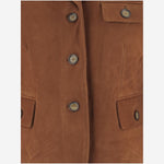 GIACCA IN PELLE SCAMOSCIATA DI CAPRA 21796 515 THE.GARMENT 