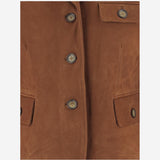 GIACCA IN PELLE SCAMOSCIATA DI CAPRA 21796 515 THE.GARMENT 