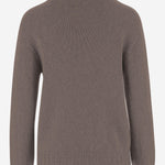 MAGLIONE IN CASHMERE D224WS BROWNMOULINE OLIVER LATTUGHI 
