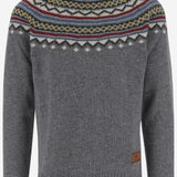 MAGLIONE IN LANA CON MOTIVO GEOMETRICO S74HA1570 D13156962 DSQUARED2 