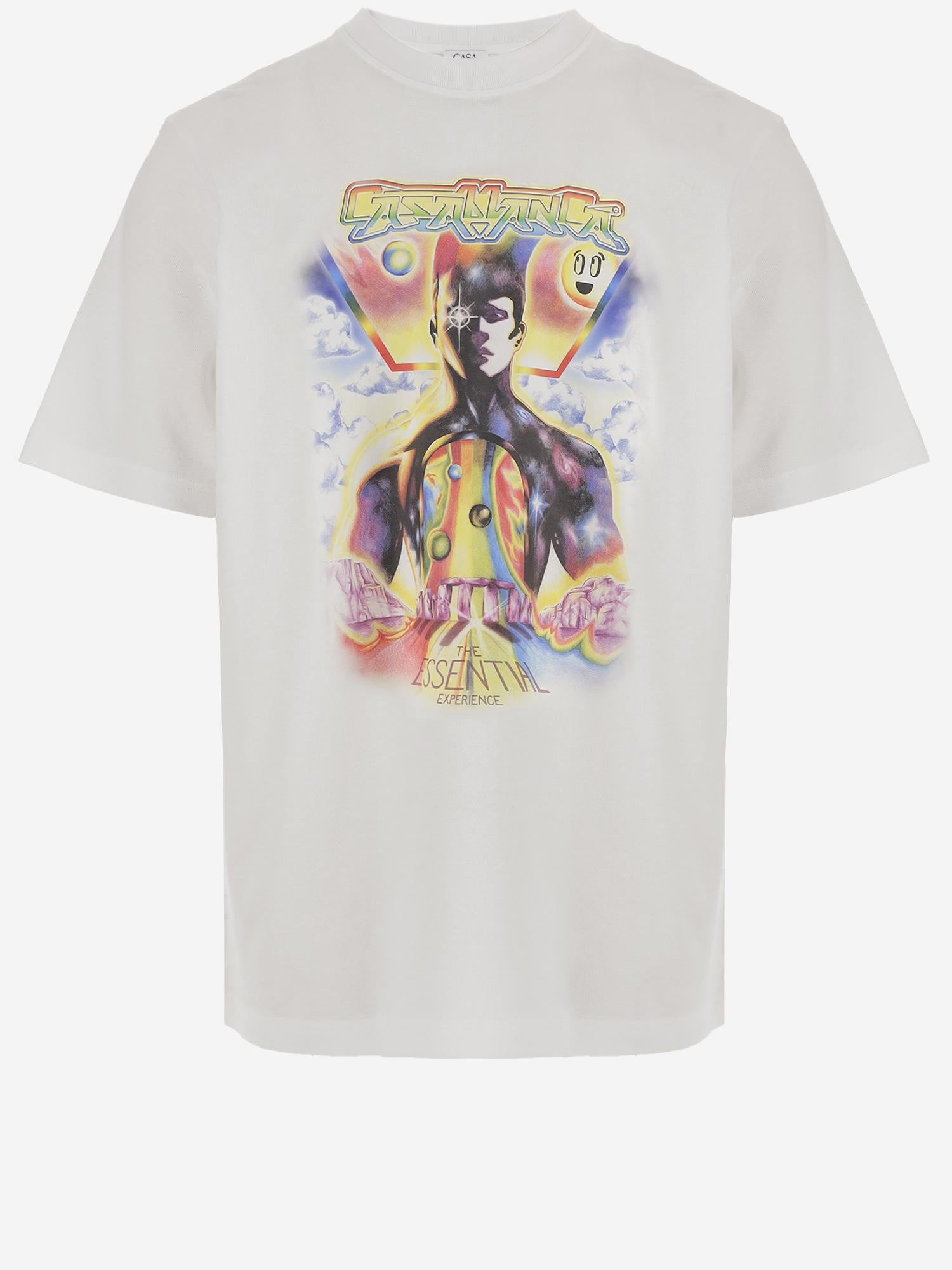 T-SHIRT IN COTONE CON LOGO MSP26JTS056 01 CASABLANCA 