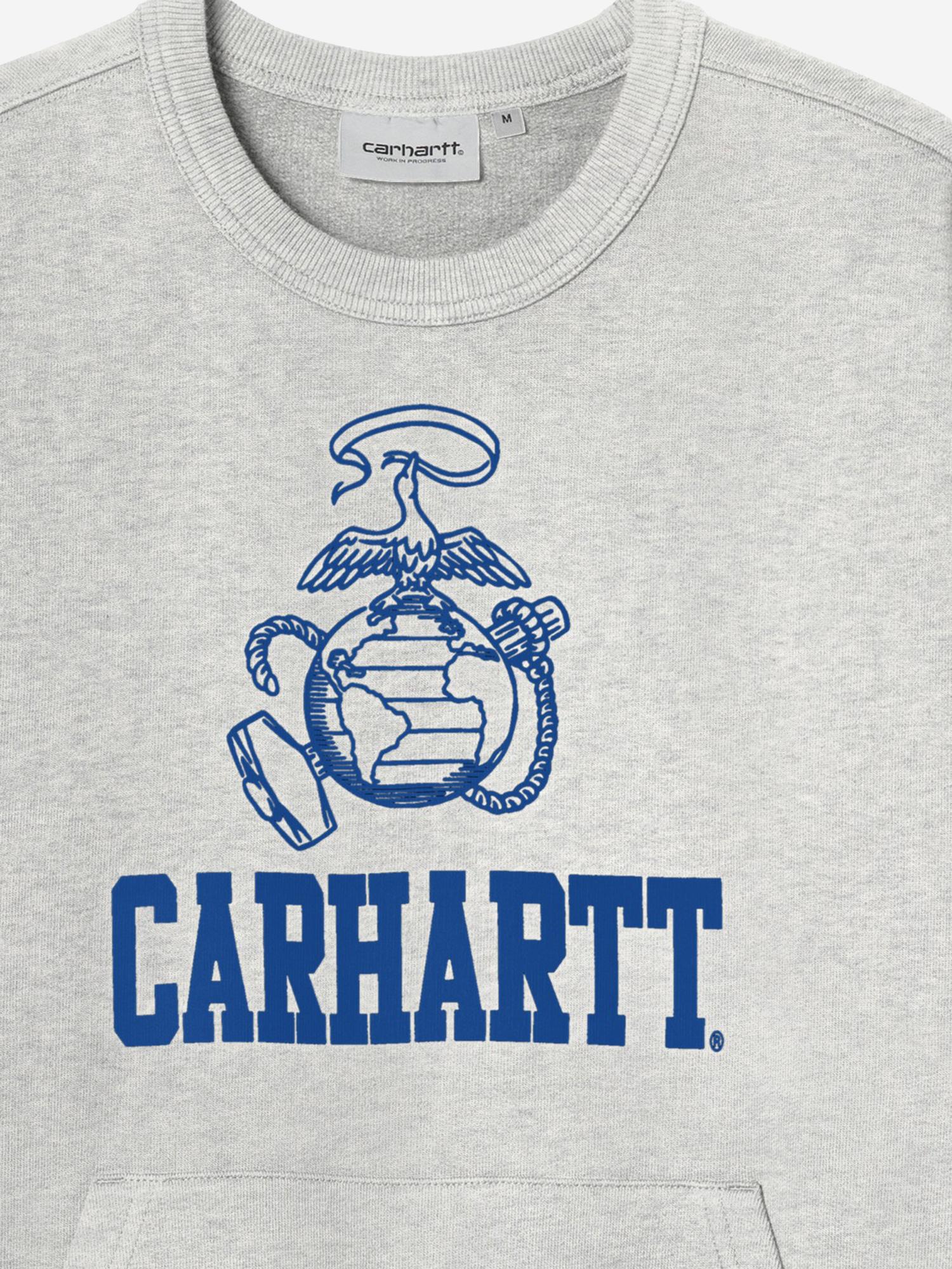Felpa in cotone con logo I036371 482XX CARHARTT WIP 