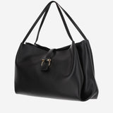 BORSA A SPALLA IN PELLE 219804 001NERONERO SALVATORE FERRAGAMO 