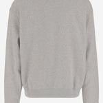 FELPA IN COTONE CON LOGO J54GU0003 J20010052 JIL SANDER 