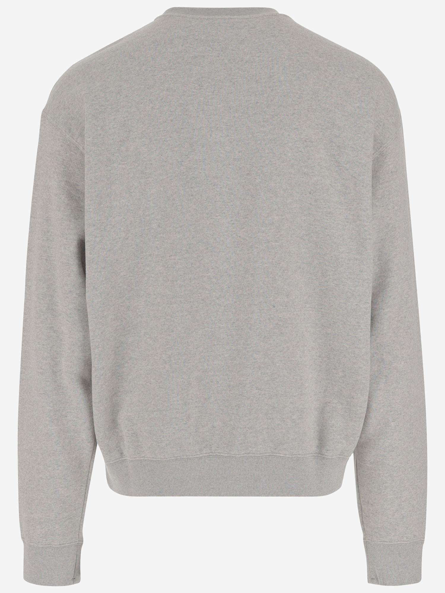 FELPA IN COTONE CON LOGO J54GU0003 J20010052 JIL SANDER 