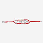 BRACCIALE ARGENTO CON DETTAGLIO GEOMETRICO ITACARE ROUGE SILVIA BINI GIOIELLI 