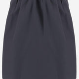 GONNA AMPIA IN COTONE CON LOGO MG2425 1BMSF0170 MIU MIU 