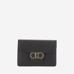 PORTAFOGLIO IN PELLE GANCINI 220963 002NEROFLAMERED SALVATORE FERRAGAMO 