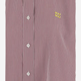 Camicia a righe in cotone MK1626 19EAF03DU MIU MIU 
