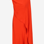 ABITO DRAPPEGGITO IN SETA E LANA 872272 TUT553941 BALENCIAGA 