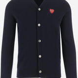 CARDIGAN IN LANA CON LOGO AXN803051 2 PLAY 
