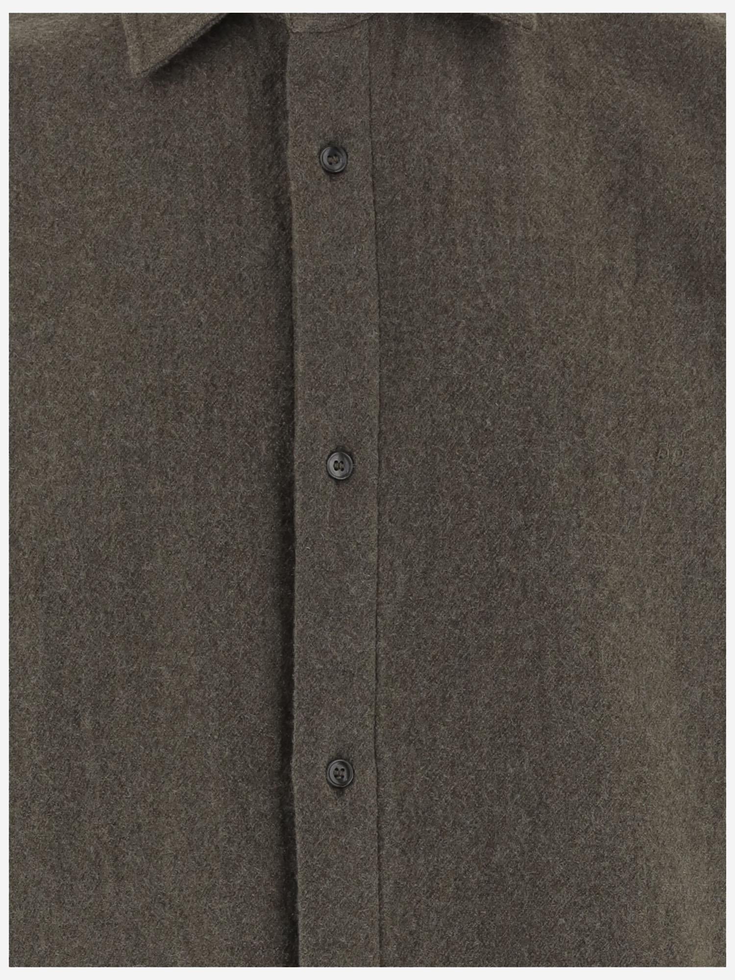 CAMICIA IN LANA MSH06 FAW320061 DARKPARK 