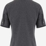 CAMICIA IN MISTO LANA CON COLLETTO AMPIO 836442 Z7AY91088 GUCCI 