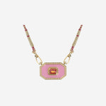 COLLANA YUCATAN ROSA CO342 ORO MYA BAY 