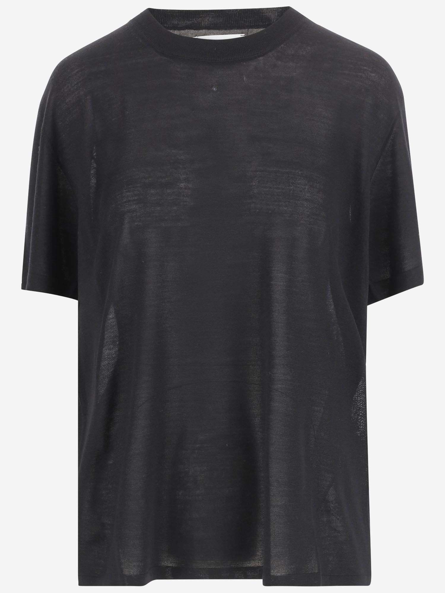 T-SHIRT IN lana CON LOGO ARMTMKN05 MW01002 ARMARIUM 