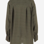 CAMICIA IN SETA CON COLLO DRAPPEGGIATO 010778 2110606 DRIES VAN NOTEN 