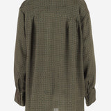 CAMICIA IN SETA CON COLLO DRAPPEGGIATO 010778 2110606 DRIES VAN NOTEN 