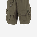 PANTALONI CORTI CARGO CON TASCHE LATERALI 5745182070 180 AND WANDER 