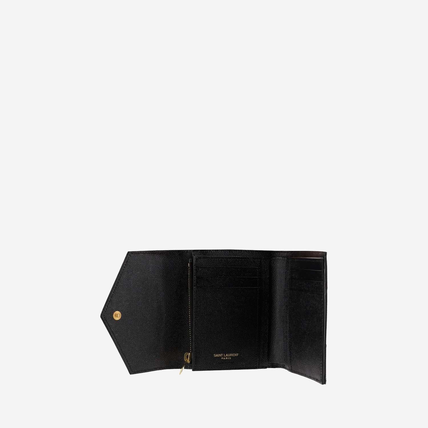 PORTAFOGLIO TRI-FOLD CASSANDRE IN PELLE 403943 BOW011000 SAINT LAURENT 
