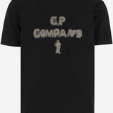 T-SHIRT IN COTONE CON LOGO 19CMTS111A 110301W999 CP COMPANY 