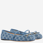 BALLERINE IN TESSUTO GG 814321 FAFHR4746 GUCCI 