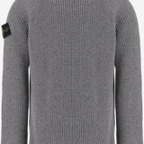 MAGLIONE IN MISTO LANA CON LOGO 5100015 S00M9V0M67 STONE ISLAND KIDS 