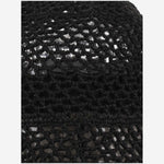 CAPPELLO BUCKET IN RETE CUFFIA BLACK REINHARD PLANK 