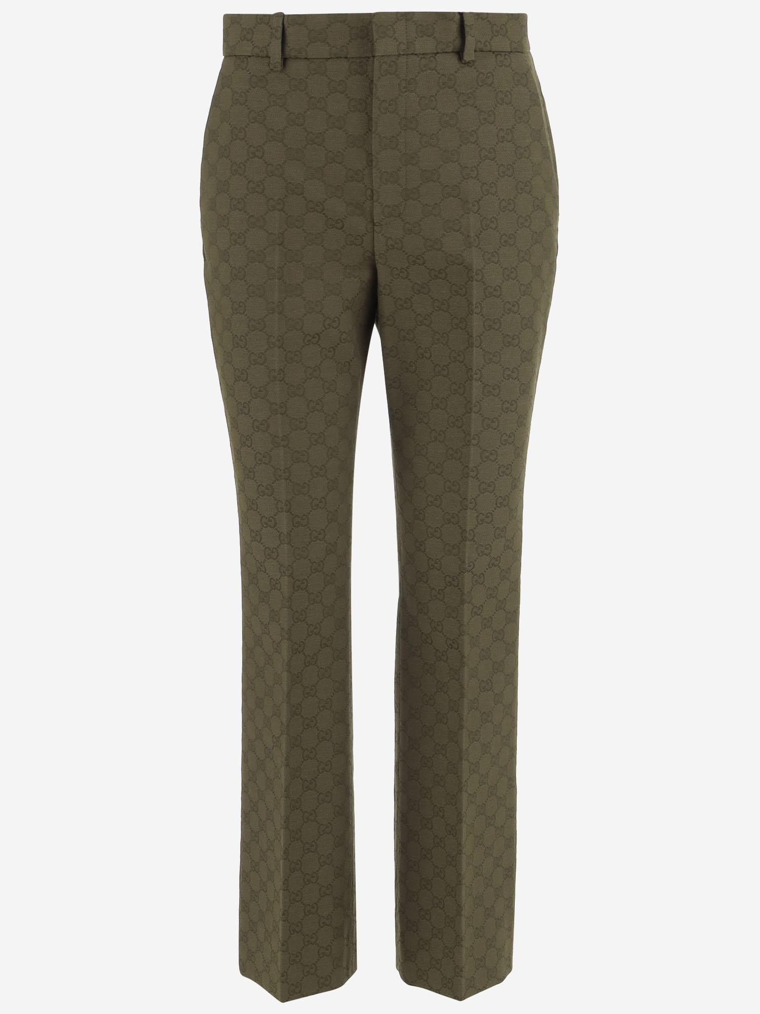 PANTALONI IN TESSUTO GG 837435 Z7ADE3602 GUCCI 