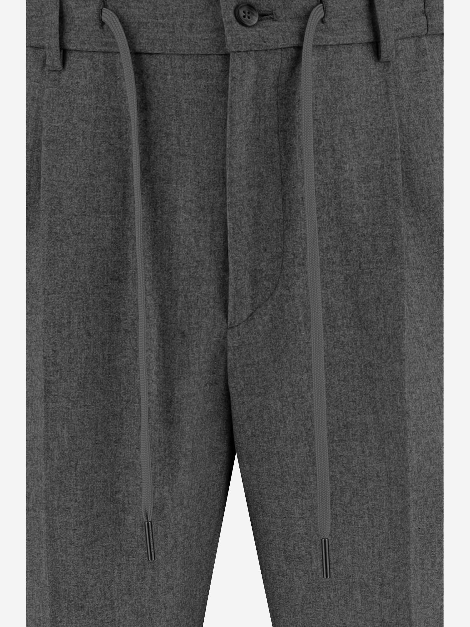 PANTALONI IN LANA PNEWMAN 070039G3040 TAGLIATORE 