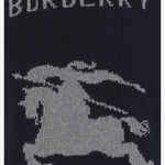 MAGLIONE IN LANA E CASHMERE 8114154 NAVY BURBERRY 