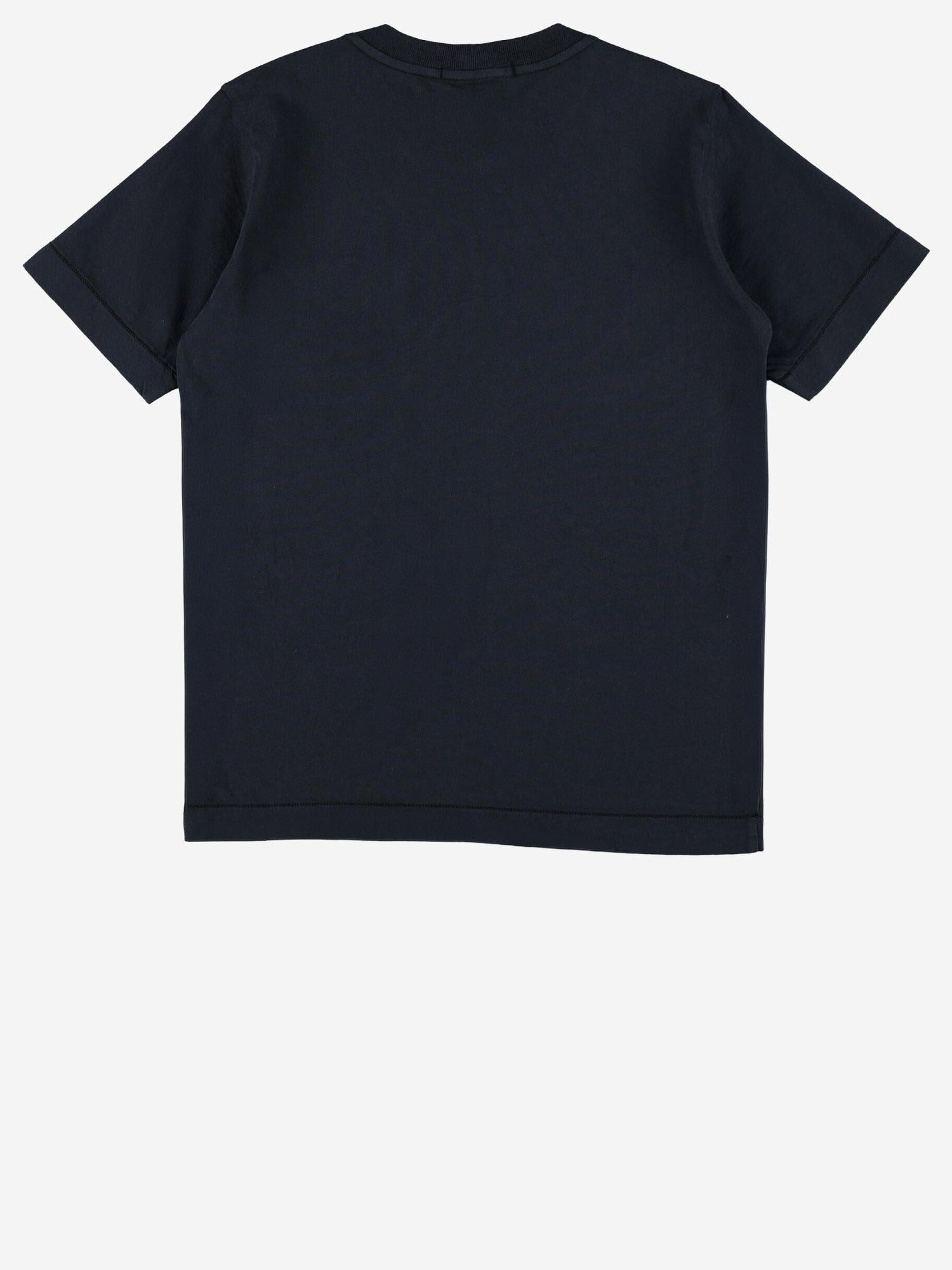T-SHIRT IN COTONE CON LOGO 2100003 S0047V0020 STONE ISLAND KIDS 