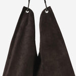 BORSA IN PELLE SCAMOSCIATA BINDLE THREE W1263L613 BRMS THE ROW 