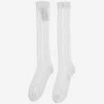 CALZINI IN MISTO COTONE TRAFORATI CON VLOGO 6V3KI02FAS9 0BO VALENTINO 