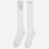 CALZINI IN MISTO COTONE TRAFORATI CON VLOGO 6V3KI02FAS9 0BO VALENTINO 
