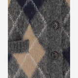 CARDIGAN IN LANA CON MOTIVO GEOMETRICO 31845165DS 40503 ASPESI 