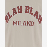 T-SHIRT IN COTONE CON STAMPA BSMCCBLAH BONE BLACK SCORE 