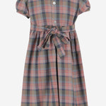 ABITO IN COTONE CON MOTIVO CHECK CLIVIETTA 17 NICOLETTA FANNA KIDS 