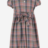 ABITO IN COTONE CON MOTIVO CHECK CLIVIETTA 17 NICOLETTA FANNA KIDS 