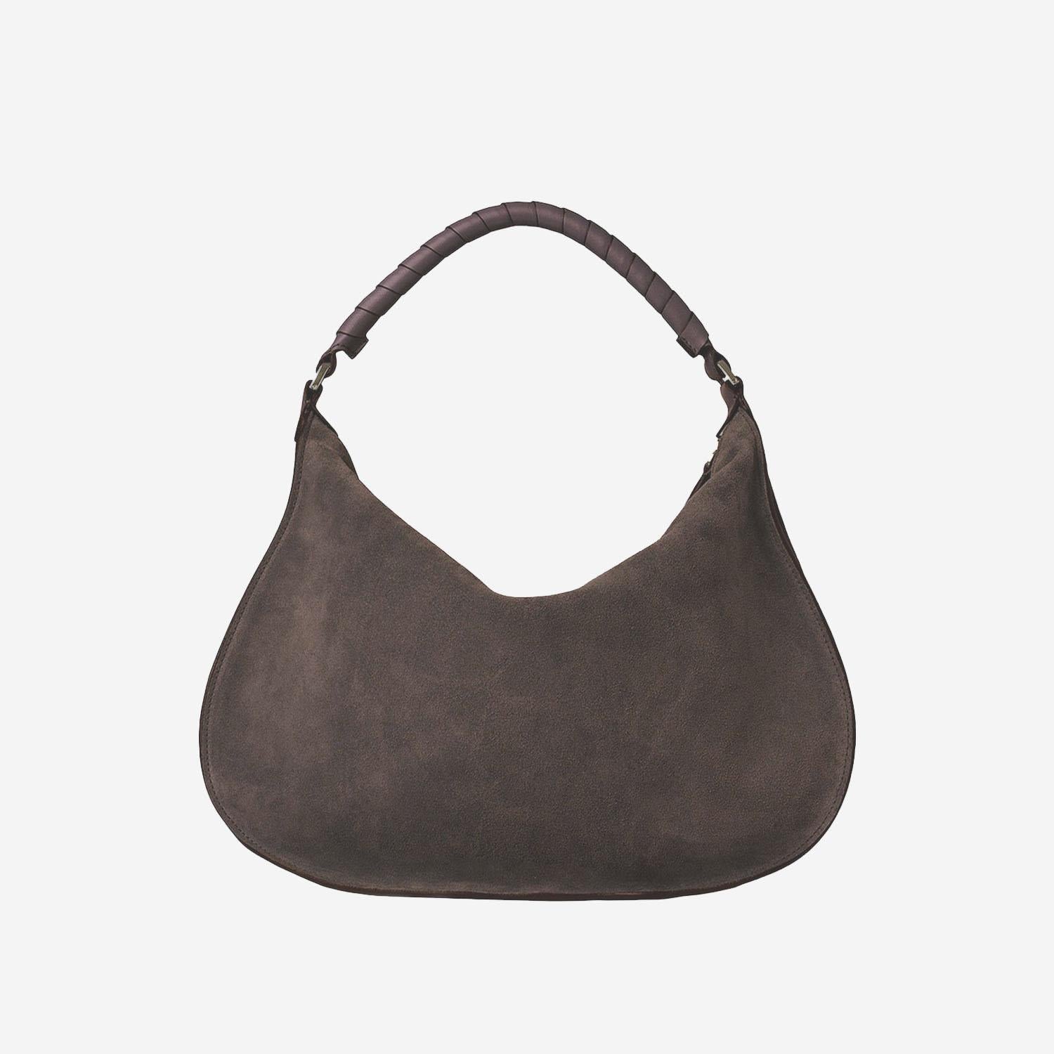 Borsa a spalla Marcie in pelle scamosciata CH26SS881P37 24X CHLOE 