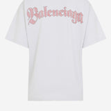 T-SHIRT IN COTONE CON LOGO 764235 TTVH49012 BALENCIAGA 
