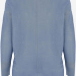 MAGLIONE IN CASHMERE D127AE ICE WHITE OLIVER LATTUGHI 